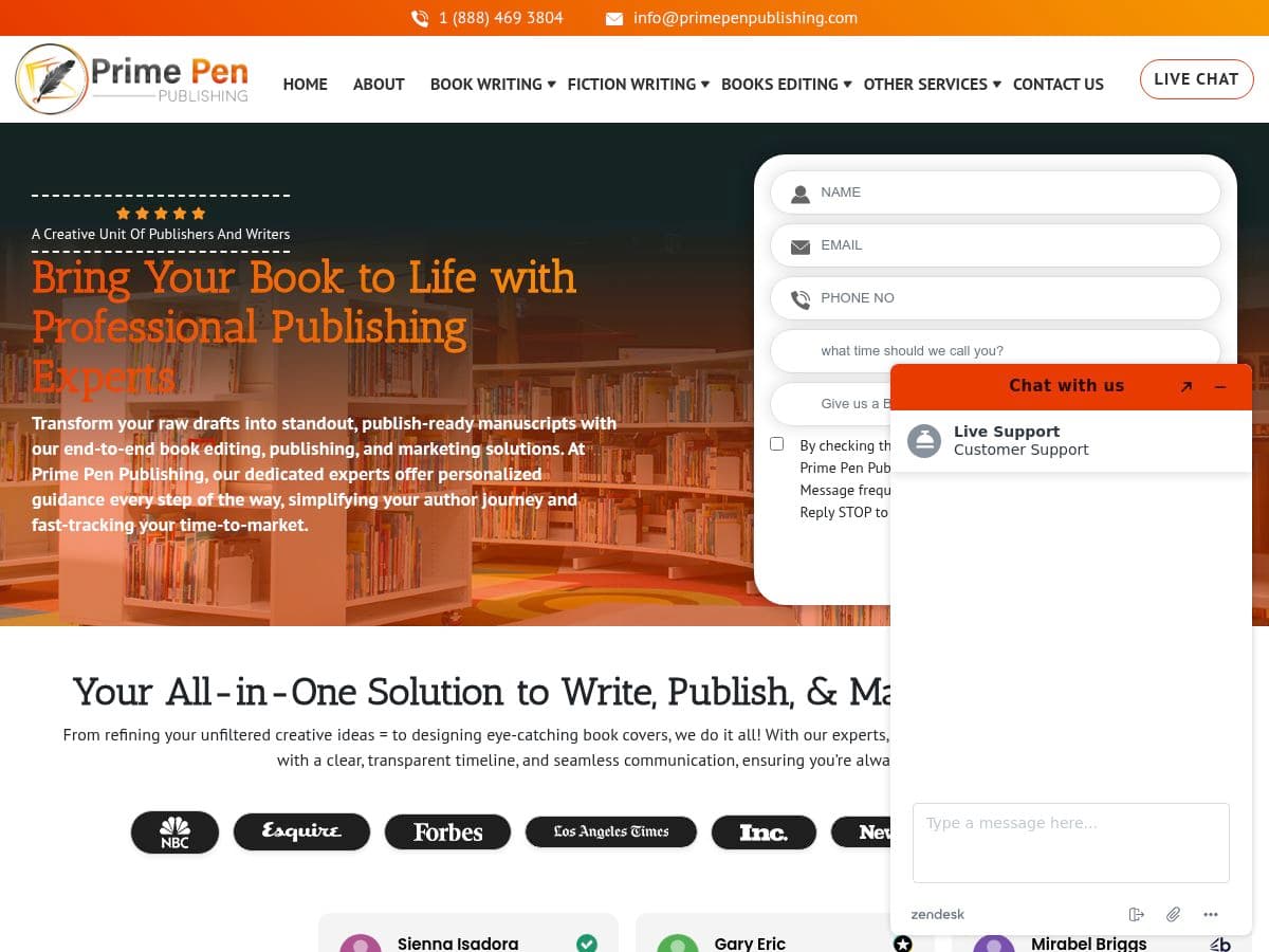 Prime Pen Publishing logo