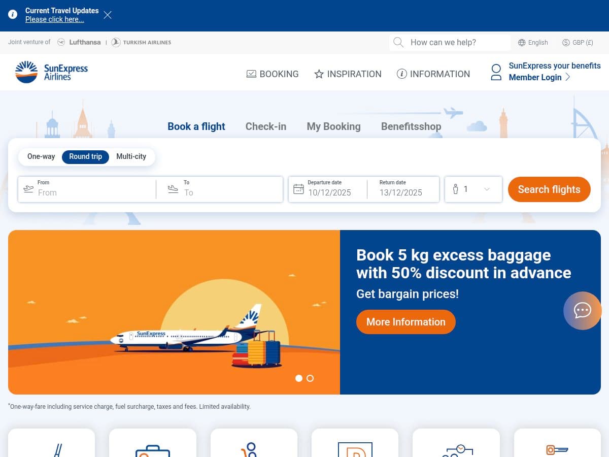 SunExpress Airlines logo