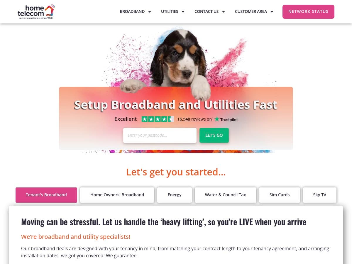 Home Telecom logo