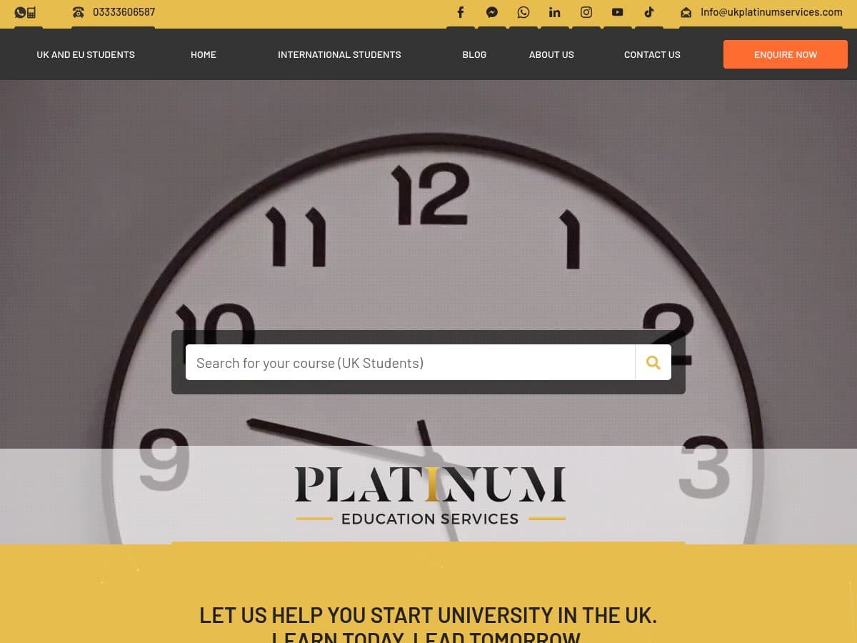 Platinum Services logo