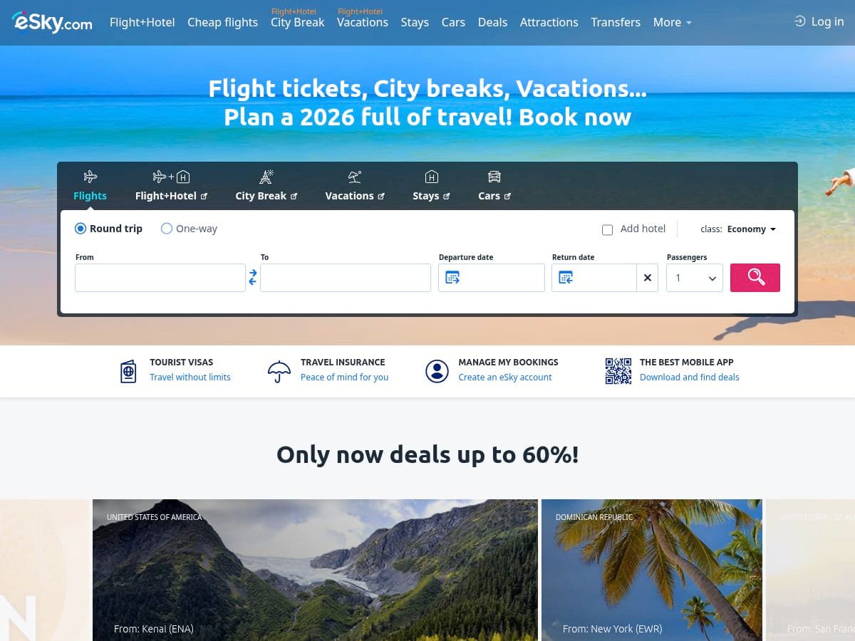 eSky Travel logo