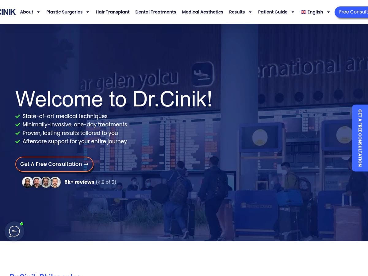 Dr. Cinik Hospital logo