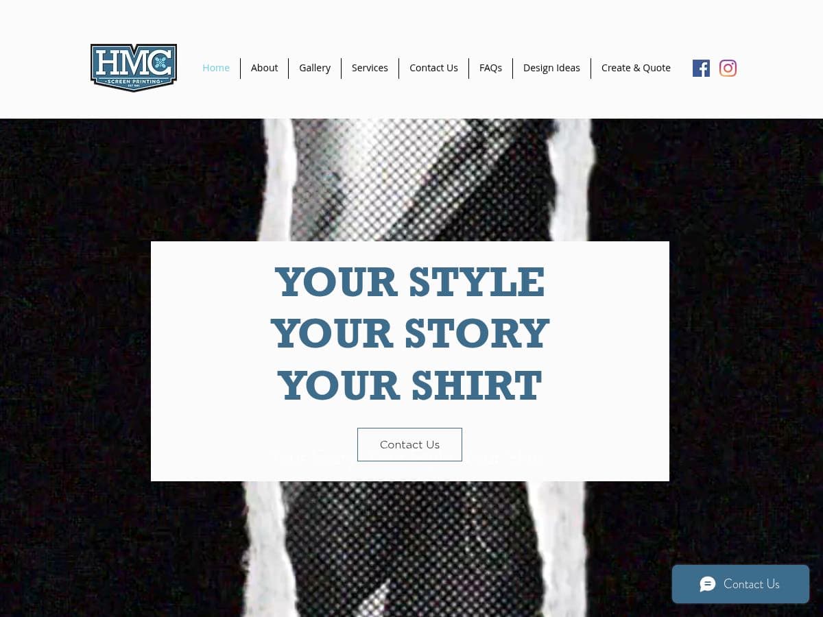 HMC Screen Printing logo