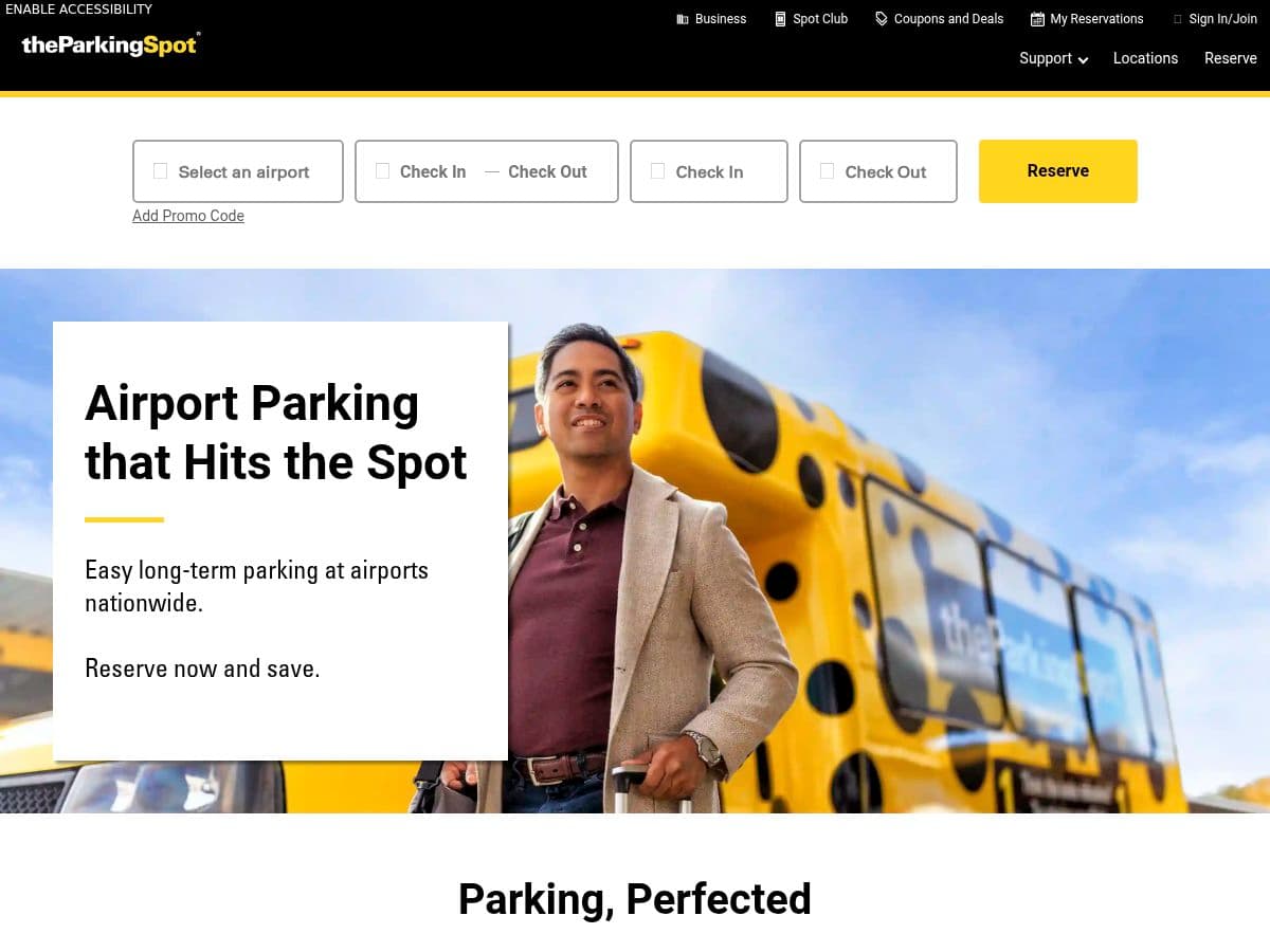 Theparkingspot logo
