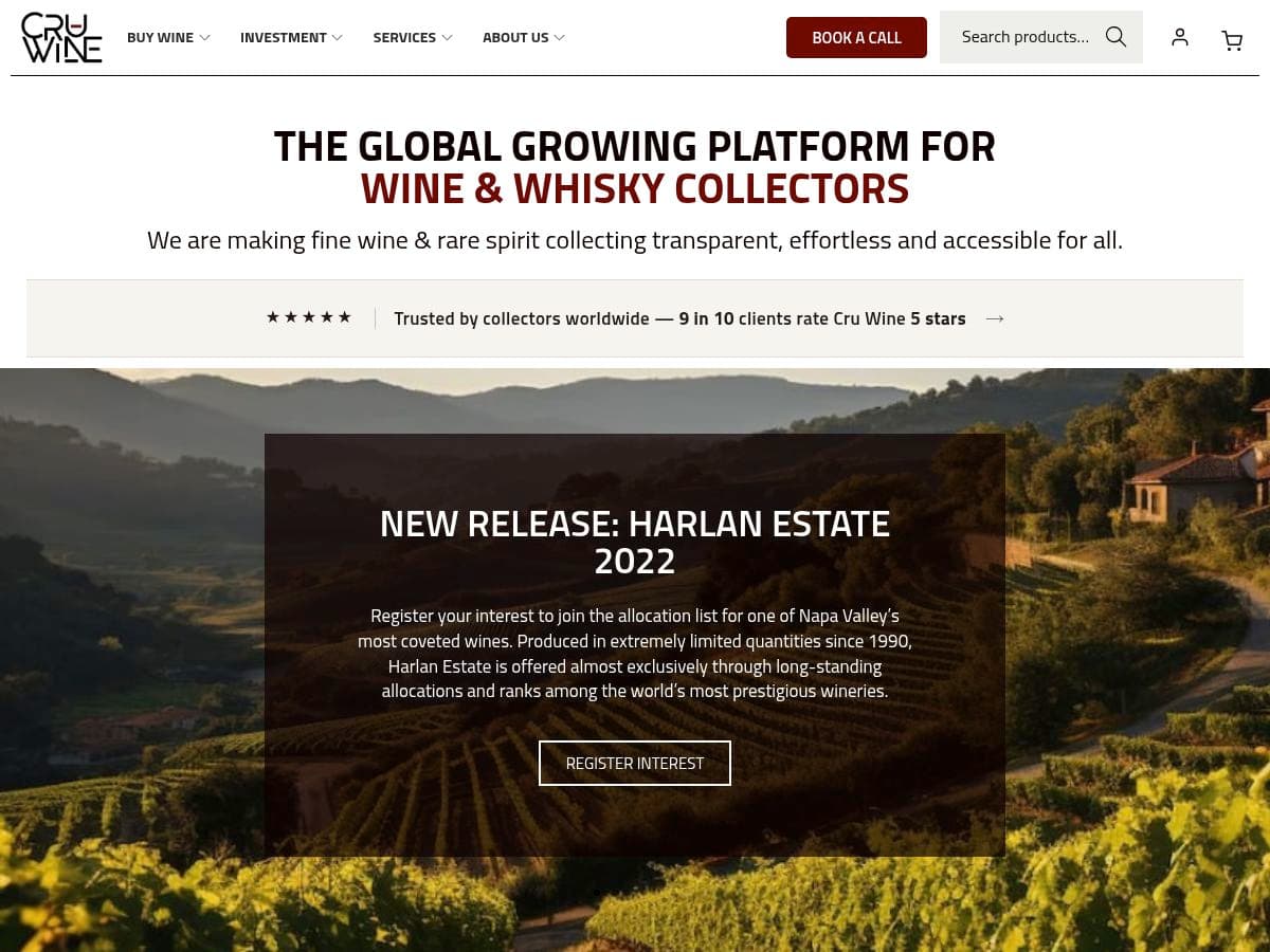 Cru Wine logo
