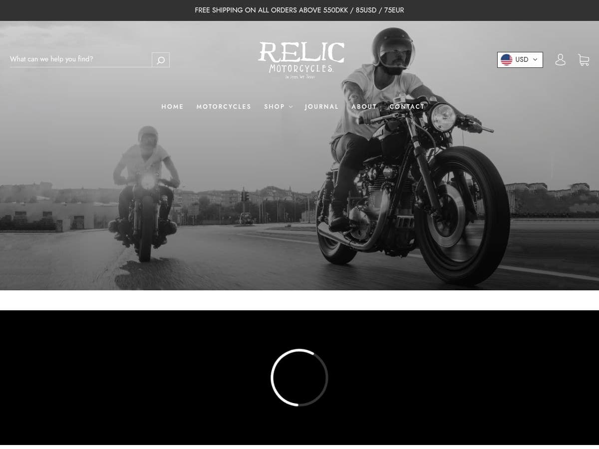 Relic Motorcycles logo