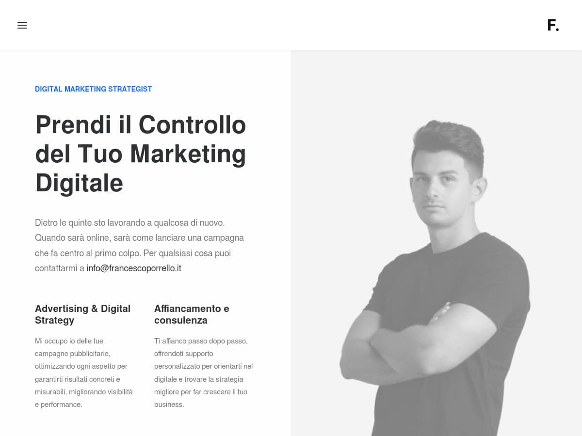 Francesco Porrello - Consulente Marketing e Advertising logo