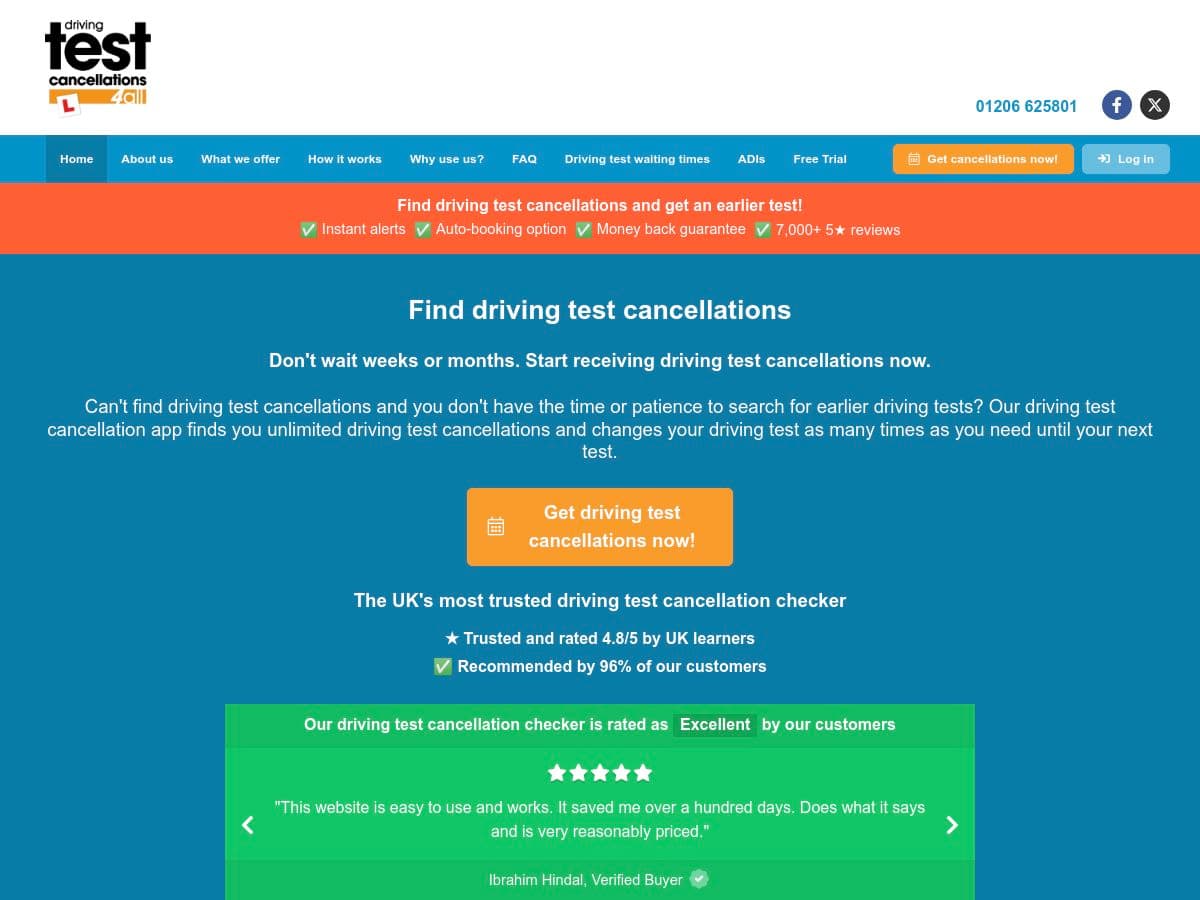 Driving Test Cancellations 4 All logo