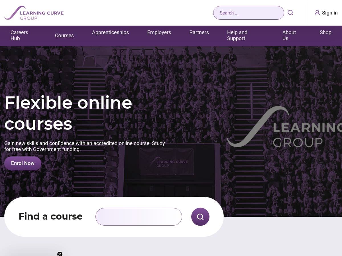 Learning Curve Group logo