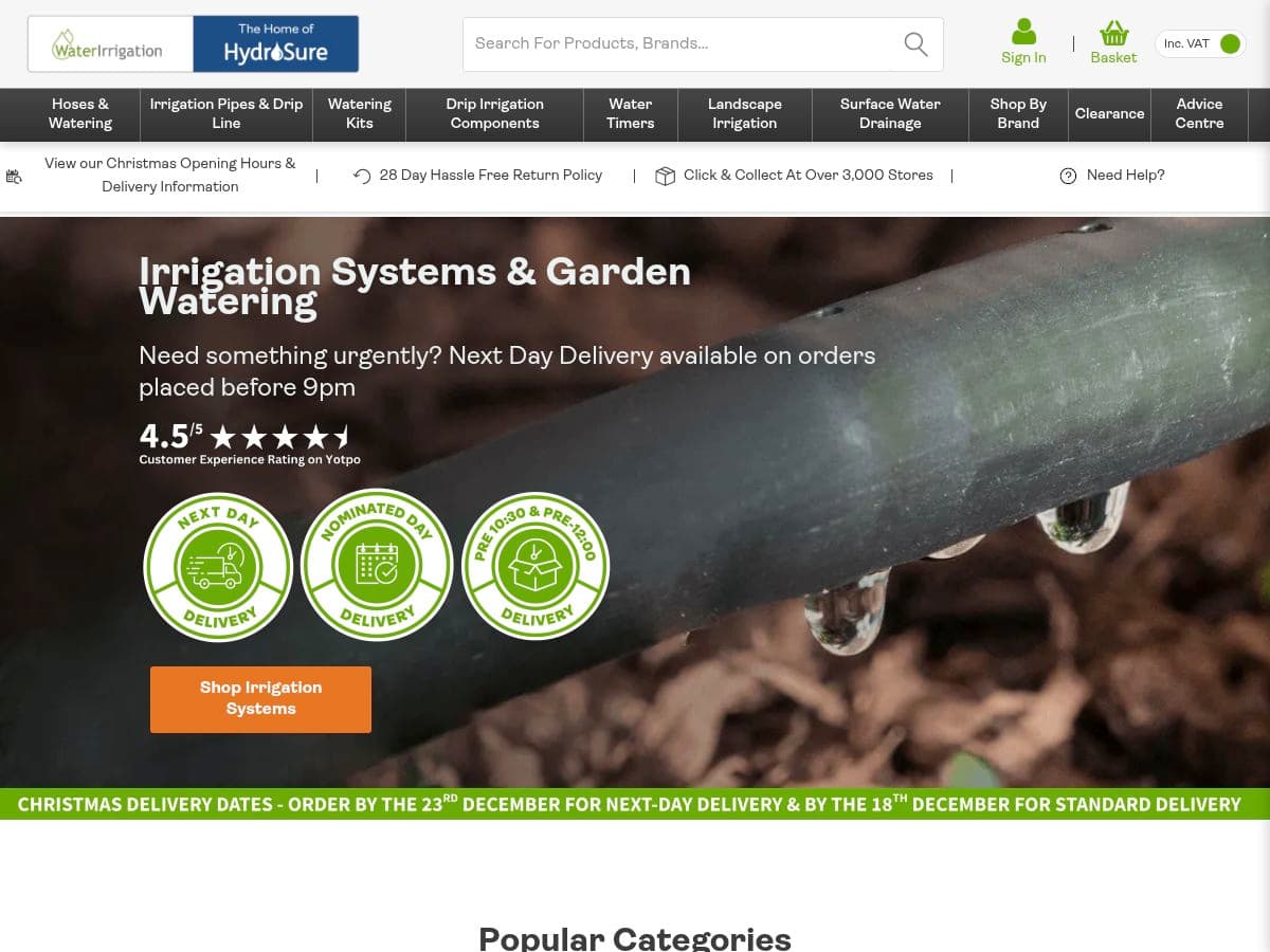 Water Irrigation logo