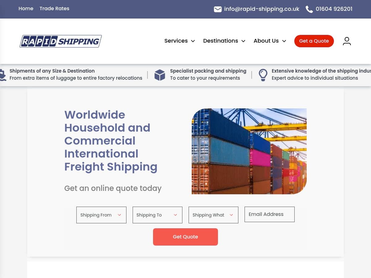 Rapid Shipping logo