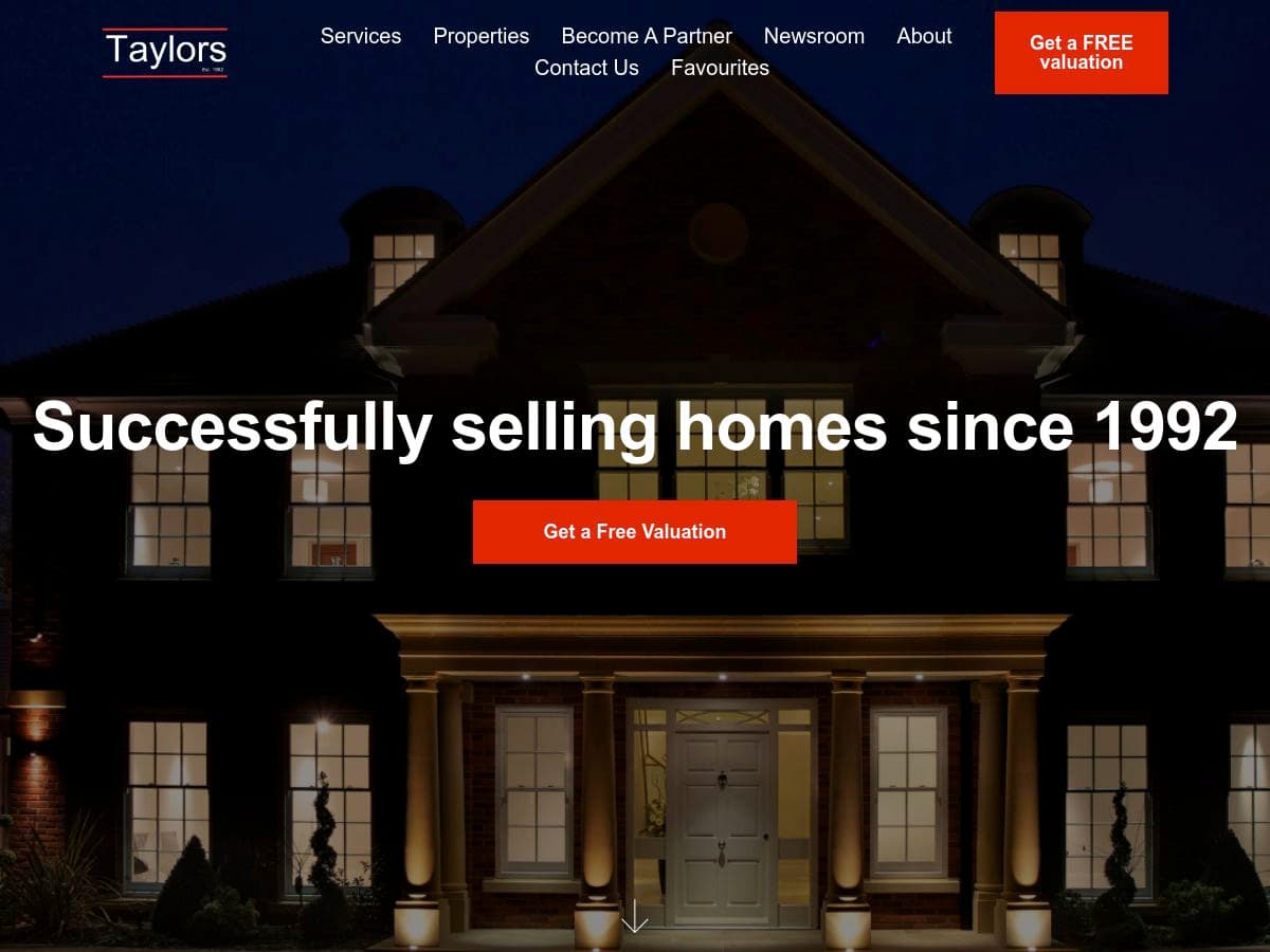 Taylors Estate Agency logo
