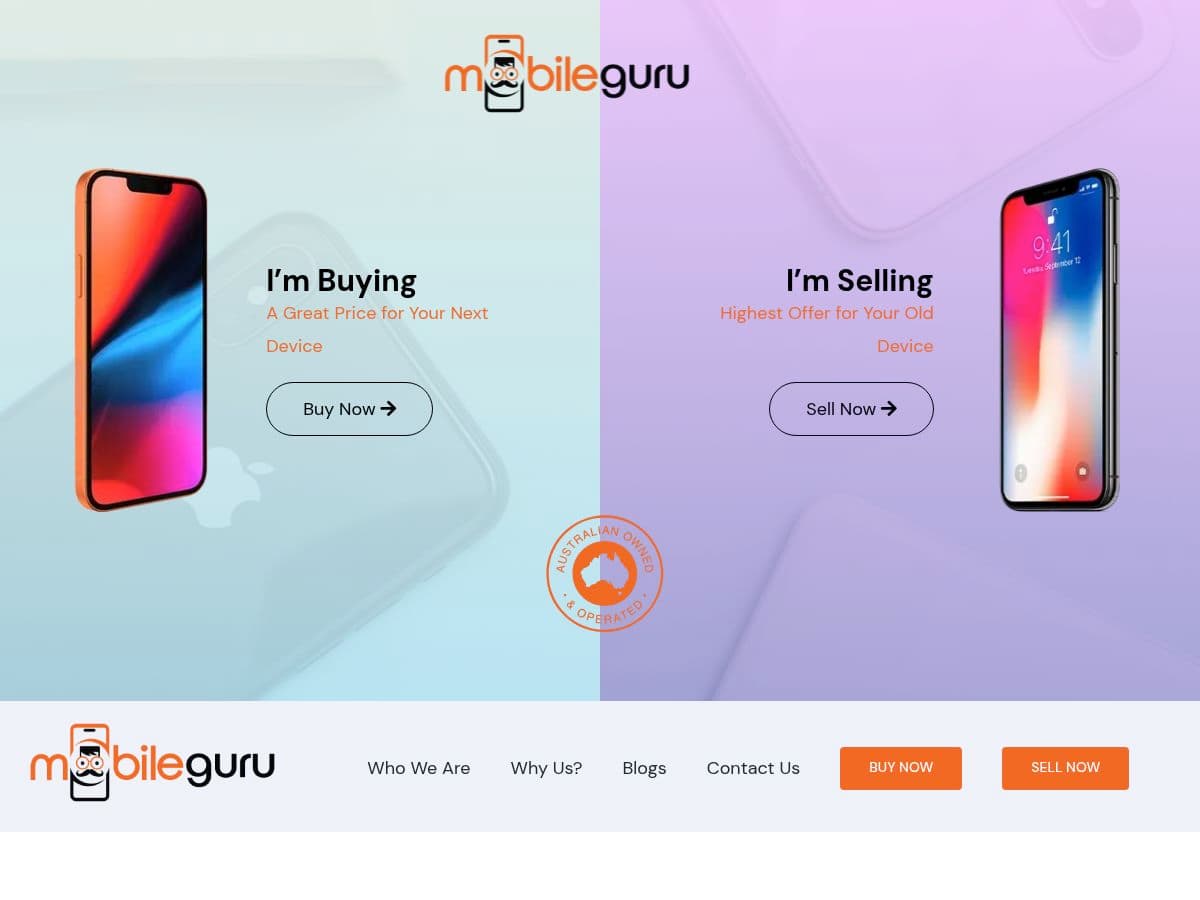 The Mobile Guru logo