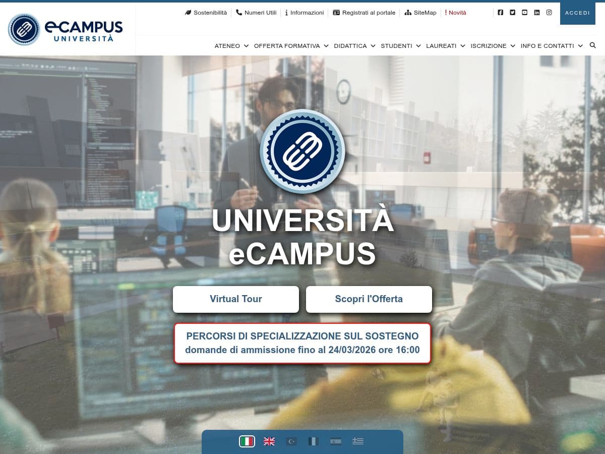Università eCampus logo