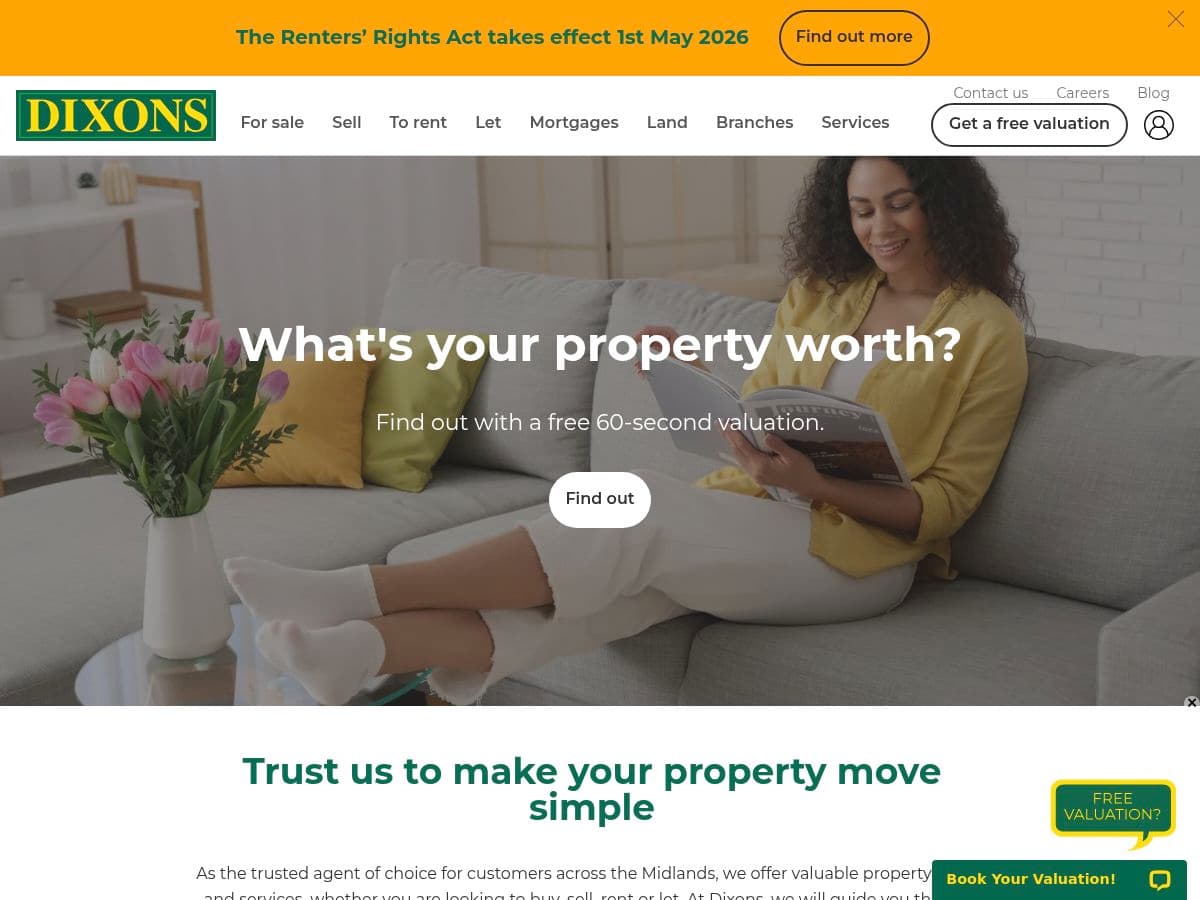 Dixons Estate Agents logo