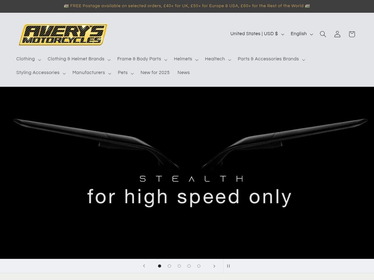 Averys Motorcycles logo